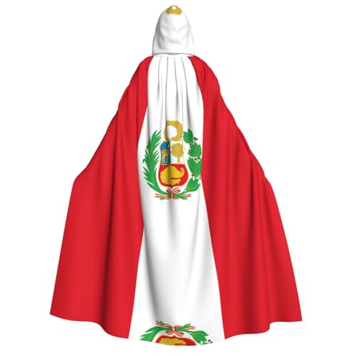 LGHHGY Halloween-Kostüm mit Peru-Flagge – perfekt für Partys, Karneval, Comic-Ausstellungen und mehr LGHHGY Halloween-Kostüm mit Peru-Flagge – perfekt für Partys, Karneval, Comic-Ausstellungen und mehr von LGHHGY