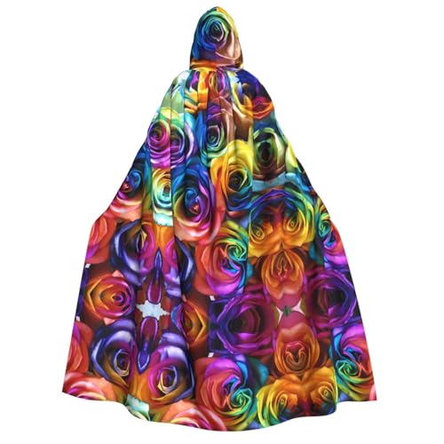 LGHHGY Halloween-Kostüm mit Regenbogen-Rosen-Druck, perfekt für Partys, Karneval, Comic-Ausstellungen und mehr LGHHGY Halloween-Kostüm mit Regenbogen-Rosen-Druck, perfekt für Partys, Karneval, Comic-Ausstellungen und mehr von LGHHGY