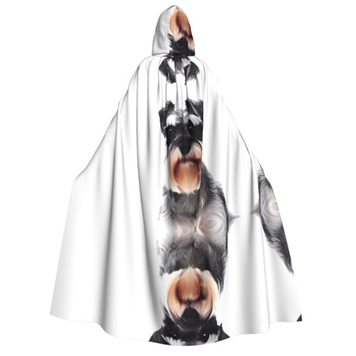 LGHHGY Halloween-Kostüm mit Schnauzer-Druck, perfekt für Partys, Karneval, Comic-Ausstellungen und mehr LGHHGY Halloween-Kostüm mit Schnauzer-Druck, perfekt für Partys, Karneval, Comic-Ausstellungen und mehr von LGHHGY