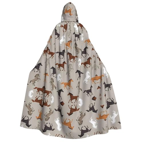 LGHHGY Halloween-Kostüm mit niedlichem Pferdeaufdruck, perfekt für Partys, Karneval, Comic-Ausstellungen und mehr LGHHGY Halloween-Kostüm mit niedlichem Pferdeaufdruck, perfekt für Partys, Karneval, Comic-Ausstellungen und mehr von LGHHGY