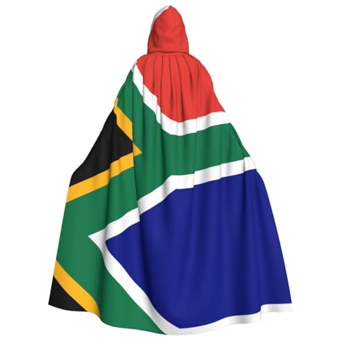 LGHHGY Halloween-Kostüm mit südafrikanischer Flagge, perfekt für Partys, Karneval, Comic-Ausstellungen und mehr von LGHHGY