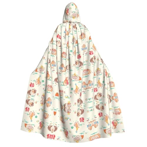 LGHHGY Halloween-Meerschweinchen-Umhang mit Kapuze – perfekt für Partys, Karneval, Comic-Ausstellungen und mehr LGHHGY Halloween-Meerschweinchen-Umhang mit Kapuze – perfekt für Partys, Karneval, Comic-Ausstellungen und mehr von LGHHGY