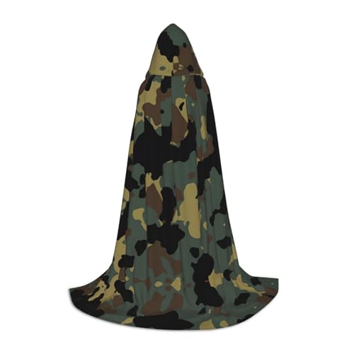 LGHHGY L Unisex Erwachsene Halloween Kapuzenumhang Camouflage Muster Volldruck Kostüm für Party Karneval Comic Ausstellung LGHHGY L Unisex Erwachsene Halloween Kapuzenumhang Camouflage Muster Volldruck Kostüm für Party Karneval Comic Ausstellung von LGHHGY