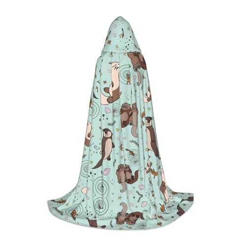 LGHHGY M Unisex Erwachsene Halloween Kapuzen Umhang Otter Volldruck Kostüm für Party Karneval Comic Ausstellung LGHHGY M Unisex Erwachsene Halloween Kapuzen Umhang Otter Volldruck Kostüm für Party Karneval Comic Ausstellung von LGHHGY