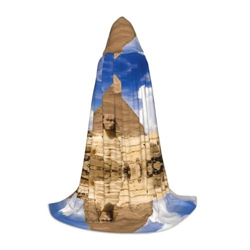 LGHHGY M Unisex Erwachsene Halloween Kapuzen Umhang Pyramiden von Ägypten Volldruck Kostüm für Party Karneval Comic Ausstellung LGHHGY M Unisex Erwachsene Halloween Kapuzen Umhang Pyramiden von Ägypten Volldruck Kostüm für Party Karneval Comic Ausstellung von LGHHGY