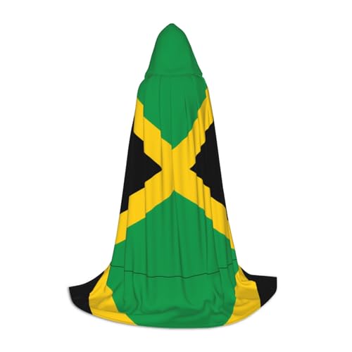 LGHHGY S Unisex Erwachsene Halloween Kapuzen Umhang Flagge Jamaika Volldruck Kostüm für Party Karneval Comic Ausstellung LGHHGY S Unisex Erwachsene Halloween Kapuzen Umhang Flagge Jamaika Volldruck Kostüm für Party Karneval Comic Ausstellung von LGHHGY