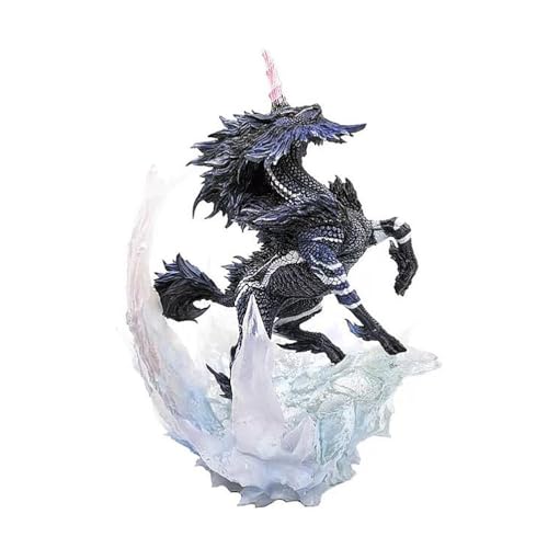 23 cm große Monster Hunter Kirin Actionfigur PVC Charakter Modell Dekoration Statue Geschenke Sammlerstücke von LGJFDL