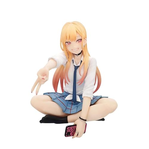 LGJFDL 10cm/3.9'' My Dress-Up Darling Kitagawa Marin PVC Collectible Game Action Figure Character Model Anime Toys von LGJFDL