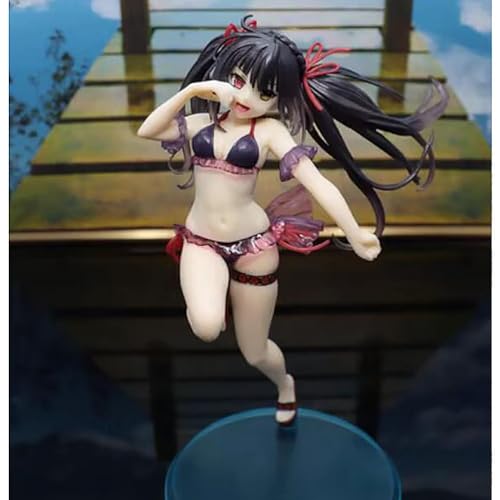 LGJFDL 20 cm (7,87 Zoll) Date A Live IV Tokisaki Kurumi PVC Sammelfigur Actionfigur Charakter Modell Anime Toys von LGJFDL