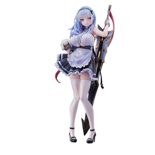 LGJFDL Azur Lane Dido-Figur 1/7, Anime-Spielfiguren, PVC, Schreibtisch-Ornamente, Fans, Geschenke, 21,6 cm, mehrfarbig von LGJFDL