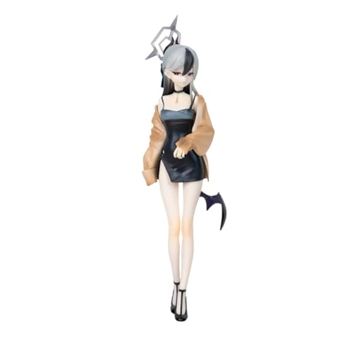 LGJFDL Blue Archive Kayoko Figur, Kleid (zusätzliche Gesichtsteile) 1/7 Anime-Spielfiguren, PVC, Schreibtisch-Ornamente, Fans, Geschenke, 18 cm von LGJFDL