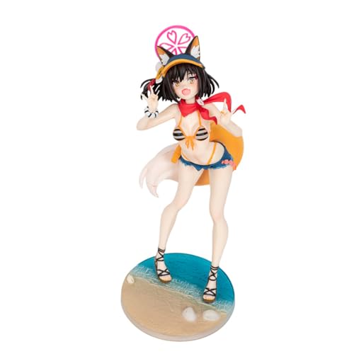 LGJFDL Blue Archive Kuda Izuna Badeanzüge, Figur 1/7, Anime-Spielfiguren, PVC, Schreibtisch-Ornamente, Fans, Geschenke, 24 cm von LGJFDL