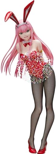 LGJFDL DARLING en el FRANXX Zero Two Bunny Ver. Figura de acción 1/4/figura figura de anime/modelo de personaje pintado/modelo de juguete/PVC/artículo de colección de anime 43 cm/16,9 pulgadas von LGJFDL