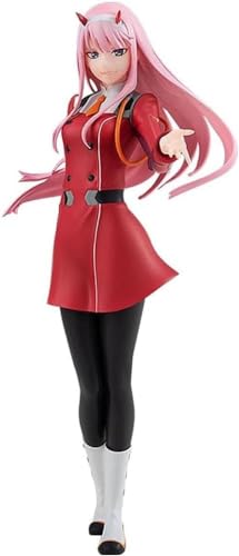 LGJFDL Darling in The FRANXX Zero Two Actionfigur/Anime-Figur/Bemaltes Charaktermodell/Spielzeugmodell/PVC/Anime-Sammelobjekt 17,5 cm/6,9 von LGJFDL