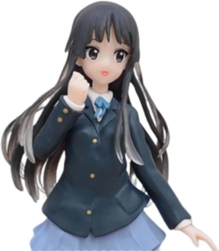 LGJFDL Figura de acción de Yui Hirasawa y Mio Akiyama/figura de anime/modelo de personaje pintado/modelo de juguete/PVC/artículo de colección de anime 20 cm/7,87 pulgadas (Farbe: Akiyama Mio) von LGJFDL