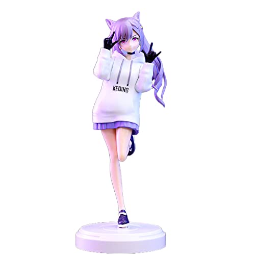 LGJFDL Genshin Impact KeQing 1/8 Figur Hoodie Styling Sieben Sterne von Liyue miHoYo Spielcharakter PVC Kollektion Modell von LGJFDL