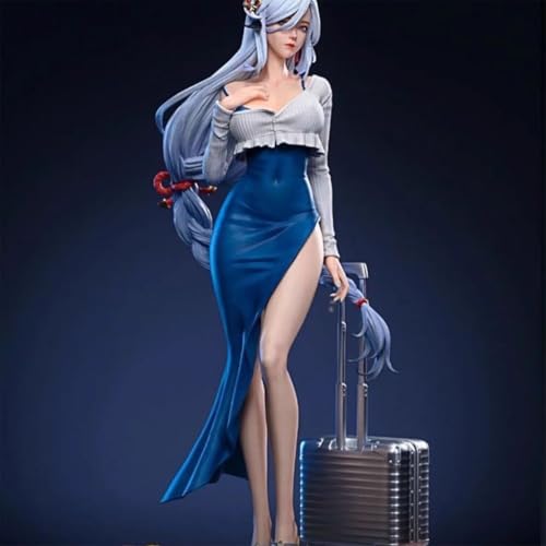 LGJFDL Genshin Impact Shenhe Anime-Actionfigur, PVC-Charakter, Modell, Dekoration, Statue, Geschenke, Sammlerstücke, 48 cm LGJFDL Genshin Impact Shenhe Anime-Actionfigur, PVC-Charakter, Modell, Dekoration, Statue, Geschenke, Sammlerstücke, 48 cm von LGJFDL