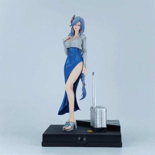 LGJFDL Genshin Impact Shenhe Anime-Actionfigur, PVC-Charakter, Modell, Dekoration, Statue, Geschenke, Sammlerstücke, 48 cm von LGJFDL