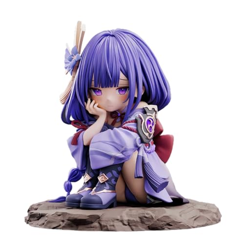 LGJFDL Genshin Raiden Shogun Minifigur Beelzebul 14 cm Spielcharakter PVC Anime Modell Spielzeug von LGJFDL