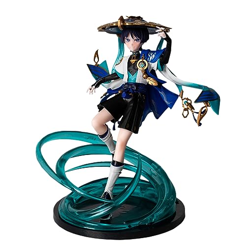 LGJFDL Genshin Wanderer 1/7 Figur PVC 25 cm Anime-Spiel Sumeru Scaramouche Charakter Desktop Ornamente Geschenk Kunikuzushi von LGJFDL