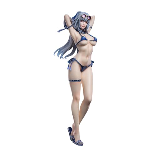 LGJFDL H-i: Star Rail Jingliu Badeanzug Figur Spiel Anime 1/4 PVC Figuren Action Play Modell 45 cm von LGJFDL