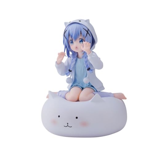 LGJFDL Kafuu Chino & Asaki Actionfigur Anime Figur/Gemaltes Charaktermodell/Spielzeugmodell/PVC/Anime Sammlerstück (Kafuu Chino) von LGJFDL
