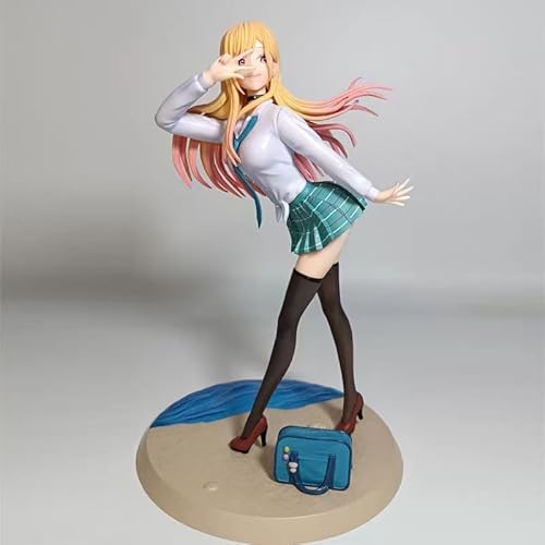 LGJFDL Kitagawa Marin Figurine Uniform Second Edition Statue Adult Figure Collection Model 24cm von LGJFDL