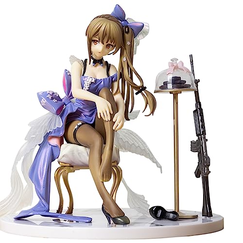 LGJFDL Mädchen Figur Anime Spiel PVC Charakter Modell 1/7 Desktop Ornamente Fans Geschenke (HK416-1 (Stil 1)) von LGJFDL