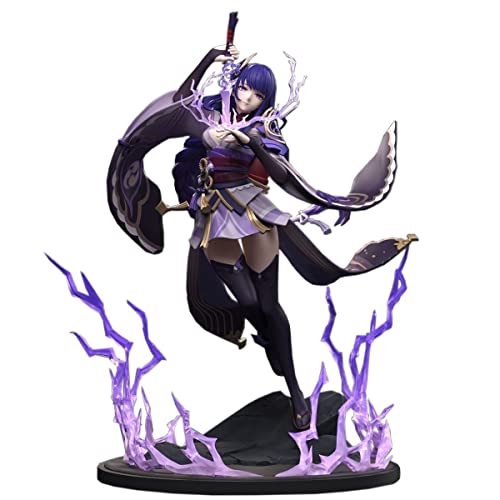 LGJFDL Raiden Shogun Figur 1/7 Beelzebul 26 cm Spielcharakter PVC Anime Modell Spielzeug von LGJFDL