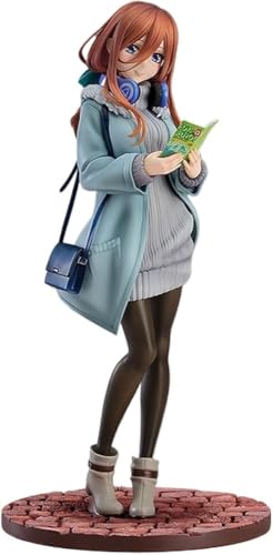 LGJFDL The Quintessential Quintuplets Miku Nakano 1/6 Actionfigur/Anime-Figur/bemaltes Charaktermodell/Spielzeugmodell/PVC/Anime-Sammelobjekt, 27 cm von LGJFDL
