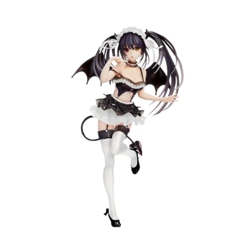 LGJFDL Tokisaki Kurumi Actionfigur, PVC, Figur, Modell, Dekoration, Statue, Geschenke, Sammlerstücke, 20 cm, Schwarz von LGJFDL