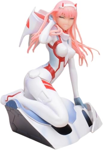 LGJFDL Zero Two Racing Suit Statue 1/12 Actionfigur/Anime-Figur/bemaltes Charaktermodell/Spielzeugmodell/PVC/Anime-Sammelobjekt, 16 cm (2 Stück) von LGJFDL