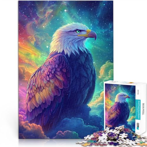Analyse und Logik Flug der kosmischen Adler Puzzle 1000 Teile für Erwachsene 70x100cm mit passendem Poster und Quizblatt für ab 14 Jahren von LGNBTGM