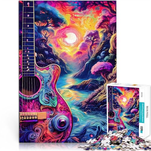Analyse und Logik Psychedelische Gitarren-Fantasielandschaft 1000 Teenager-Teile-Puzzle 26x38cm Verbessern Sie das Gedächtnis Geeignet ab 14 Jahren Analyse und Logik Psychedelische Gitarren-Fantasielandschaft 1000 Teenager-Teile-Puzzle 26x38cm Verbessern Sie das Gedächtnis Geeignet ab 14 Jahren von LGNBTGM