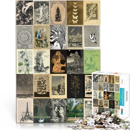 Analyse und Logik Retro-Kunst-Mosaik-Poster 1000-teilige Puzzles für Erwachsene 38x52cm Wunschliste mit dem Weihnachtsmann für ab 14 Jahren Analyse und Logik Retro-Kunst-Mosaik-Poster 1000-teilige Puzzles für Erwachsene 38x52cm Wunschliste mit dem Weihnachtsmann für ab 14 Jahren von LGNBTGM