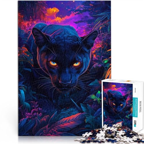 Anspruchsvoll, Aber lustig und humorvoll Astraler Panther des Mitternachtsnebels Puzzle 1000 Teile für Erwachsene 70x100cm Heimdekoration Anspruchsvoll, Aber lustig und humorvoll Astraler Panther des Mitternachtsnebels Puzzle 1000 Teile für Erwachsene 70x100cm Heimdekoration von LGNBTGM