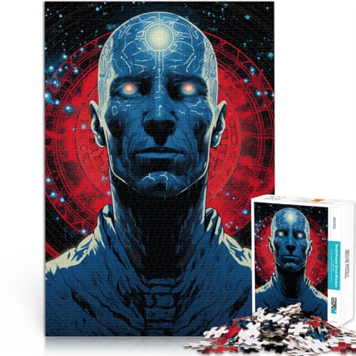 Anspruchsvoll, Aber lustig und humorvoll Kosmischer Kommandant Teenager-Puzzles 1000 Teile 26x38cm Tolles Geschenk für Spiele für 14+ von LGNBTGM