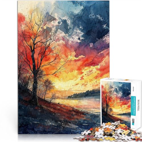 Anspruchsvolles Spiel und Familienspaß Herbstaussicht Puzzle 1000 Teile für Jugendliche 26x38cm Lustiges Geschenk für und ab 14 Jahren Anspruchsvolles Spiel und Familienspaß Herbstaussicht Puzzle 1000 Teile für Jugendliche 26x38cm Lustiges Geschenk für und ab 14 Jahren von LGNBTGM