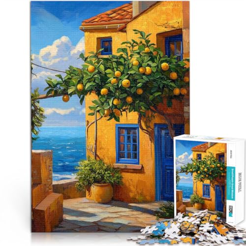 Anspruchsvolles Spiel und Familienspaß Schöne Hausmalerei 1000-teilige Puzzles für Teenager 70x100cm Wanddekoration Anspruchsvolles Spiel und Familienspaß Schöne Hausmalerei 1000-teilige Puzzles für Teenager 70x100cm Wanddekoration von LGNBTGM