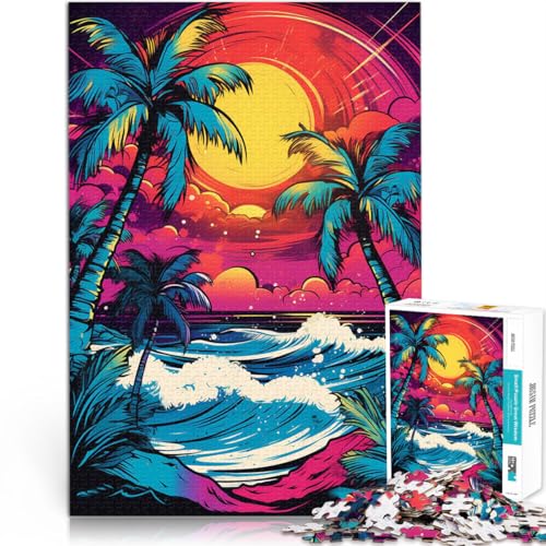 DIY-Spielzeug Bunte Wellen Puzzle 1000 Teile für Erwachsene 50x75cm Lustige Aktivitäten für zu Hause, Geburtstagsgeschenk, Reisegeschenk, ab 14 Jahren DIY-Spielzeug Bunte Wellen Puzzle 1000 Teile für Erwachsene 50x75cm Lustige Aktivitäten für zu Hause, Geburtstagsgeschenk, Reisegeschenk, ab 14 Jahren von LGNBTGM
