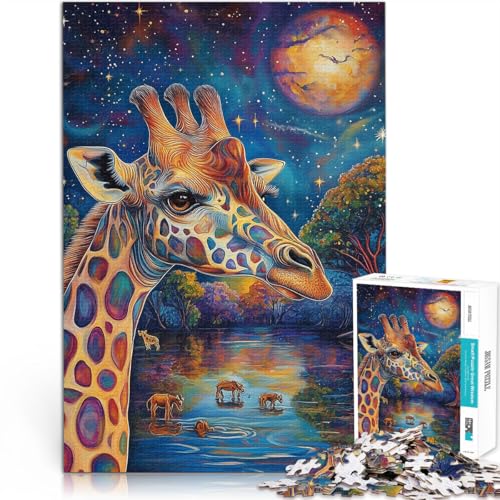 DIY-Spielzeug Giraffe ausmalen Teenager-Puzzle 1000 Teile 70x100cm Jedes Stück ist einzigartig – Anspruchsvolles Familienspiel für und ab 14 Jahren DIY-Spielzeug Giraffe ausmalen Teenager-Puzzle 1000 Teile 70x100cm Jedes Stück ist einzigartig – Anspruchsvolles Familienspiel für und ab 14 Jahren von LGNBTGM