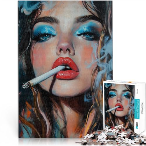 Dekomprimierendes intellektuelles Lernspielzeug Beauty Portrait 1000-teilige Puzzles für Erwachsene 26x38cm Geschenkideen Dekomprimierendes intellektuelles Lernspielzeug Beauty Portrait 1000-teilige Puzzles für Erwachsene 26x38cm Geschenkideen von LGNBTGM