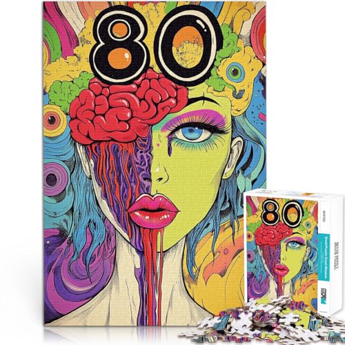 Denkspiel Auflösende Kunstfrau 1000 Teenager-Teile-Puzzle 70x100cm eignet ganze Familie für ab 14 Jahren von LGNBTGM