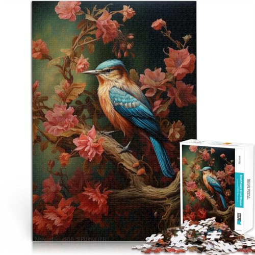 Denkspiel Blumen und Vögel Puzzle für Erwachsene, 1000 Teile 38x52cm Lustige Aktivitäten für zu Hause, Geburtstagsgeschenk, Reisegeschenk, für ab 14 Jahren Denkspiel Blumen und Vögel Puzzle für Erwachsene, 1000 Teile 38x52cm Lustige Aktivitäten für zu Hause, Geburtstagsgeschenk, Reisegeschenk, für ab 14 Jahren von LGNBTGM