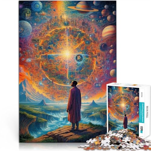 Denkspiel Der Zauberer 1000-teilige Puzzles für Erwachsene 26x38cm mit vollständig ineinander greifenden, zufällig geformten Teilen für ab 14 Jahren Denkspiel Der Zauberer 1000-teilige Puzzles für Erwachsene 26x38cm mit vollständig ineinander greifenden, zufällig geformten Teilen für ab 14 Jahren von LGNBTGM