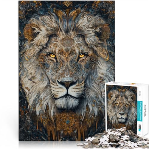 Denkspiel Dominierender Löwe Teenager-Puzzle 1000 Teile 38x52cm Wanddekoration Einzigartige Geburtstags ab 14 Jahren Denkspiel Dominierender Löwe Teenager-Puzzle 1000 Teile 38x52cm Wanddekoration Einzigartige Geburtstags ab 14 Jahren von LGNBTGM