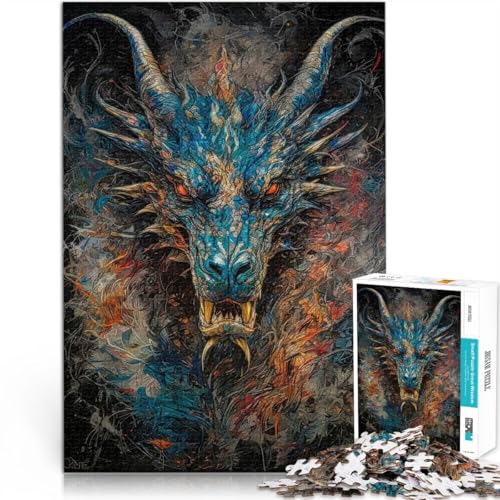 Denkspiel Drachen 1000-teiliges Puzzle für Teenager 70x100cm denn eignet ganze Familie für ab 14 Jahren Denkspiel Drachen 1000-teiliges Puzzle für Teenager 70x100cm denn eignet ganze Familie für ab 14 Jahren von LGNBTGM