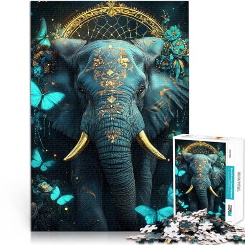 Denkspiel Dschungel-Zauberelefant 1000-teiliges Puzzle für Erwachsene 26x38cm Die Liebe zwischen Paaren stärken Geeignet ab 14 Jahren Denkspiel Dschungel-Zauberelefant 1000-teiliges Puzzle für Erwachsene 26x38cm Die Liebe zwischen Paaren stärken Geeignet ab 14 Jahren von LGNBTGM