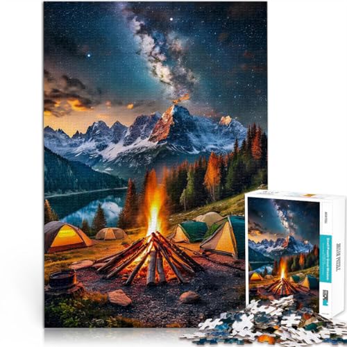 Denkspiel Eine gemütliche Lagerfeuerszene 1000-teiliges Puzzle für Erwachsene 38x52cm Einzigartige Wohndekoration und Geschenke für ab 14 Jahren Denkspiel Eine gemütliche Lagerfeuerszene 1000-teiliges Puzzle für Erwachsene 38x52cm Einzigartige Wohndekoration und Geschenke für ab 14 Jahren von LGNBTGM