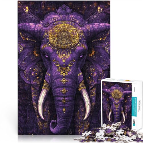Denkspiel Elefantenkönig Kunst Puzzle 1000 Teile für Jugendliche 26x38cm Wanddekoration Einzigartige Geburtstags ab 14 Jahren Denkspiel Elefantenkönig Kunst Puzzle 1000 Teile für Jugendliche 26x38cm Wanddekoration Einzigartige Geburtstags ab 14 Jahren von LGNBTGM